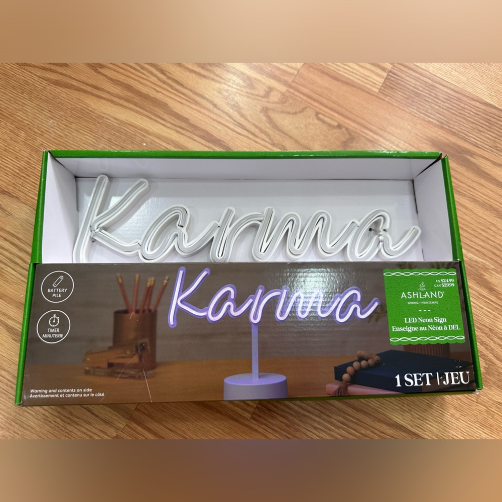 Ashland LED Neon Sign - Karma 1 Set